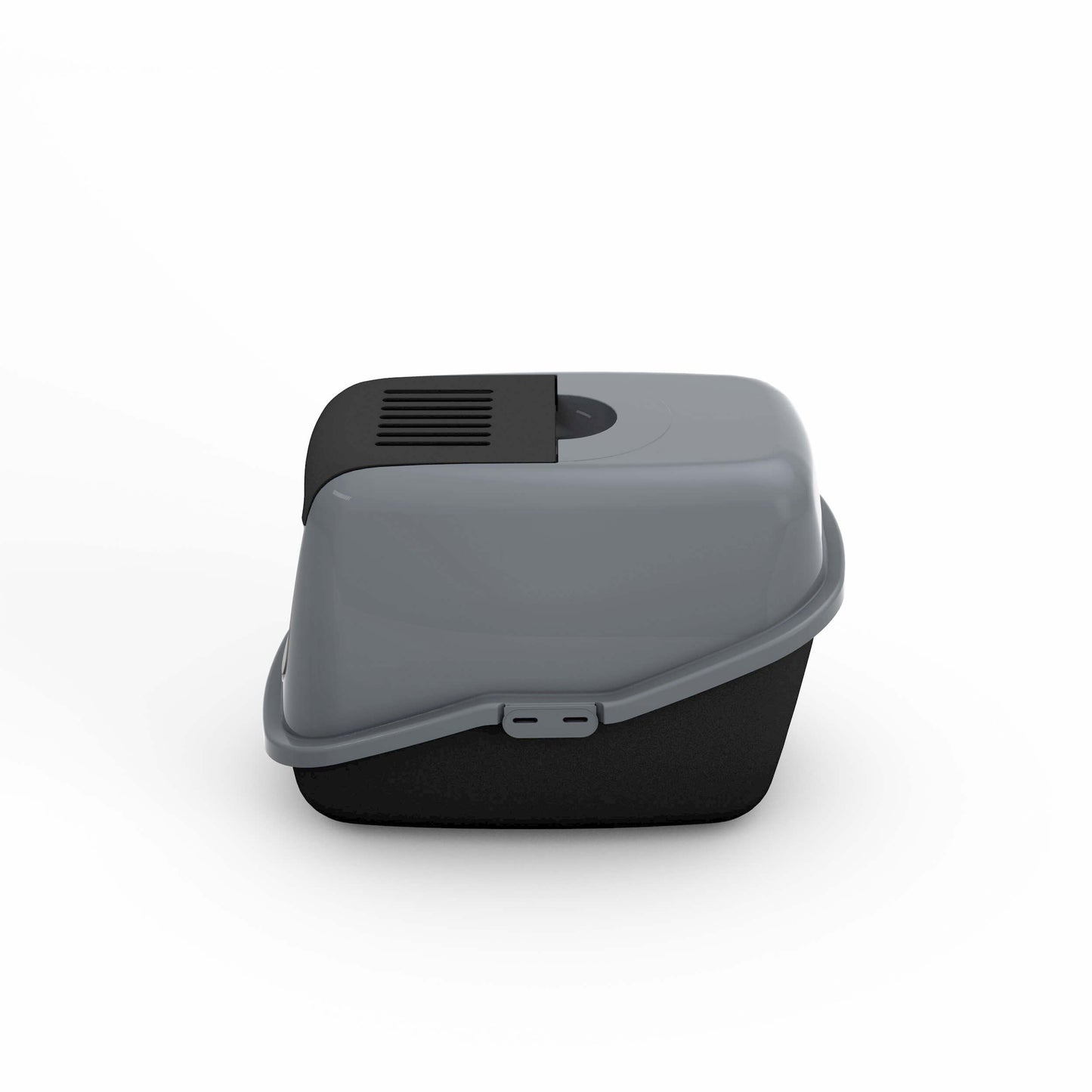 PeeWee Katzenklo EcoHus Starterpaket schwarz anthrazit inkl. 3kg Streu Holzpellets + Schaufel