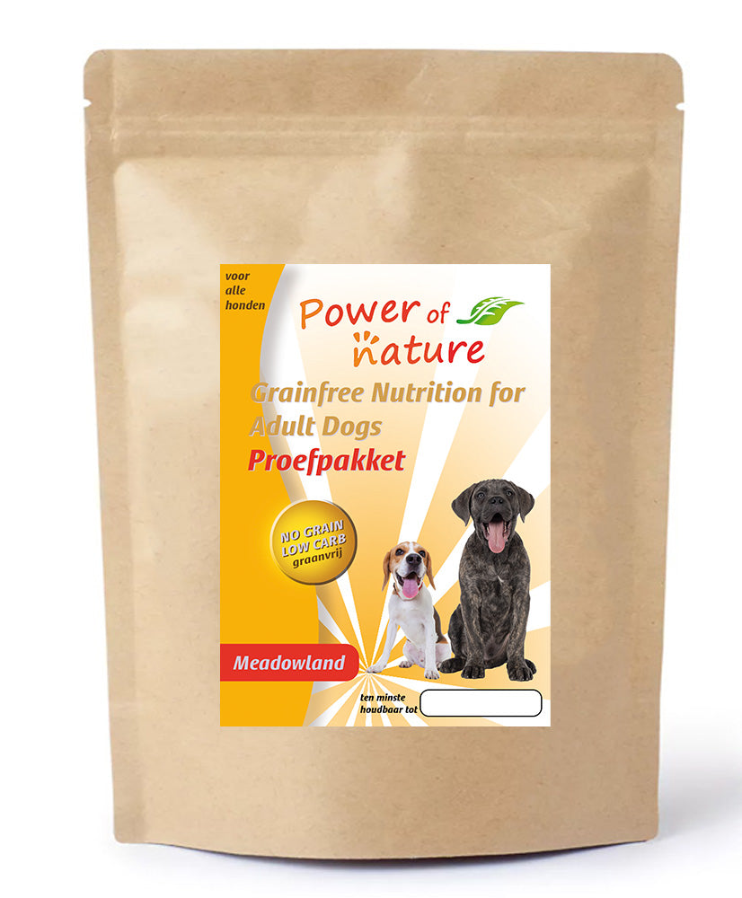 1,2kg Power of Nature Meadowland DOG Hundefutter Trockenfutter Huhn glutenfrei Nuggets