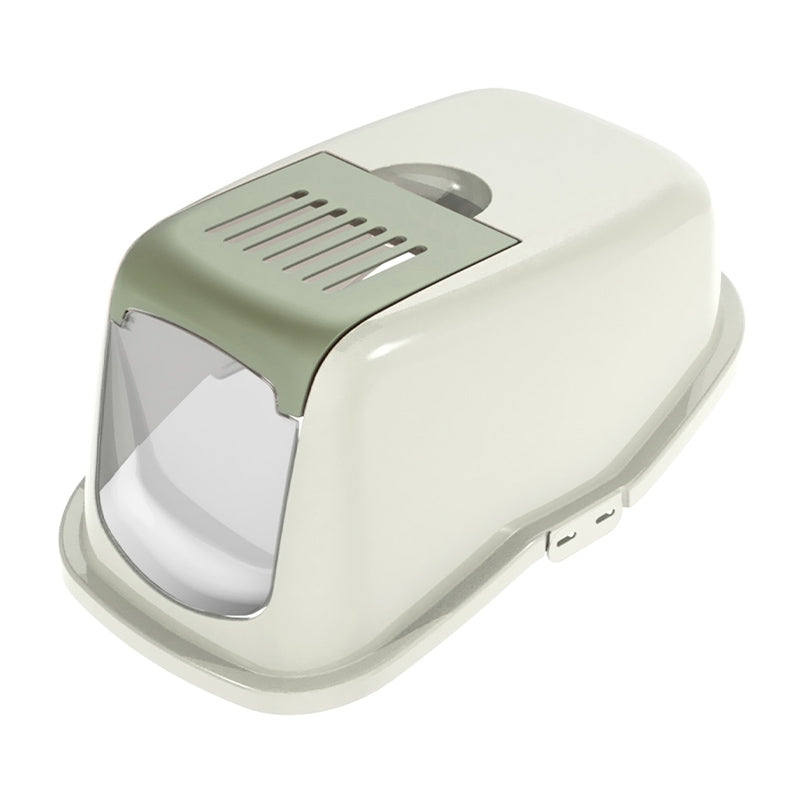 PeeWee EcoHus / EcoMinor Katzenklo Haube / Deckel + Tür + Kohlestofffilter salbeigrün