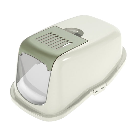 PeeWee EcoHus / EcoMinor Katzenklo Haube / Deckel + Tür + Kohlestofffilter salbeigrün