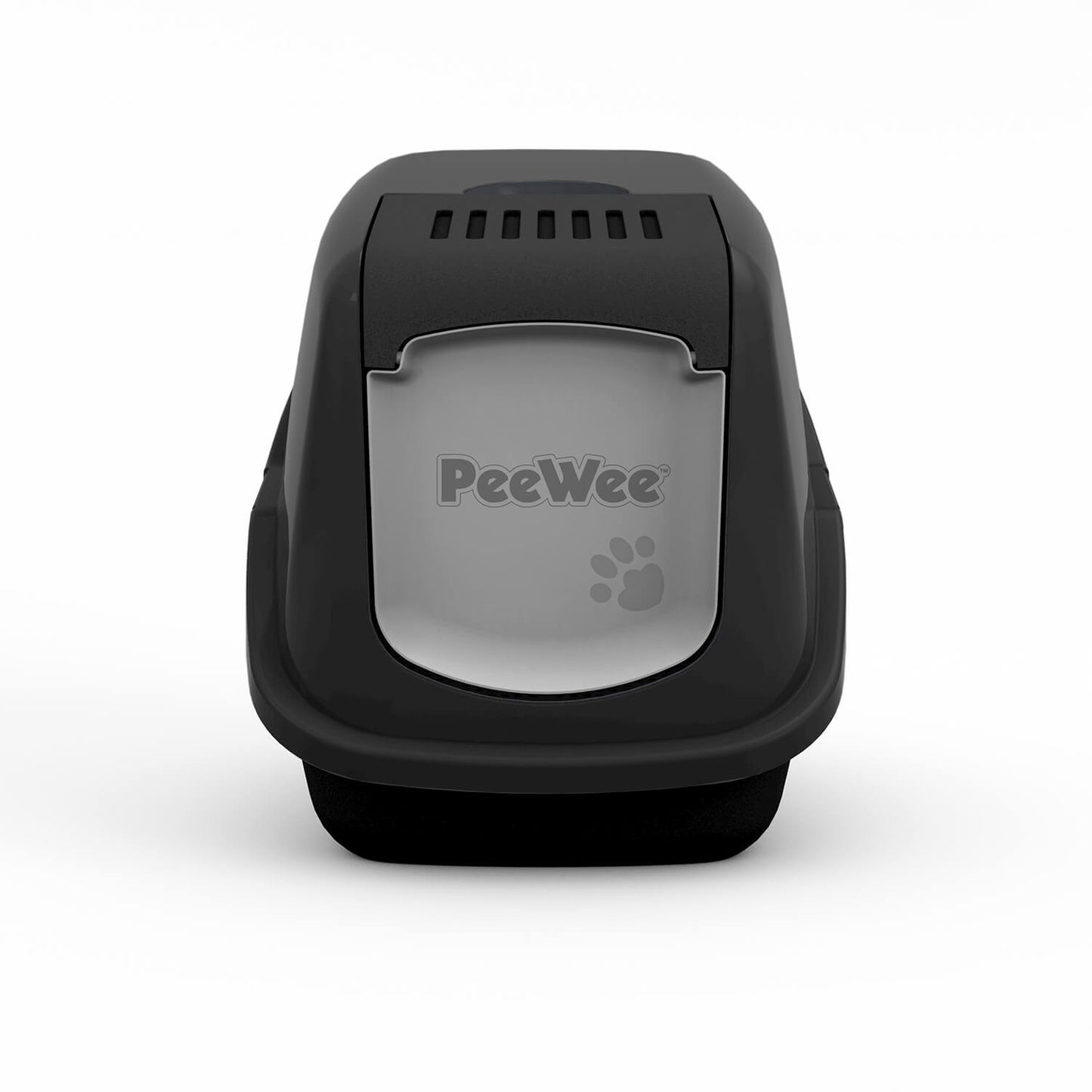 PeeWee Katzenklo EcoHus schwarz / black geschlossene Katzentoilette System doppelter Boden Trennsystem
