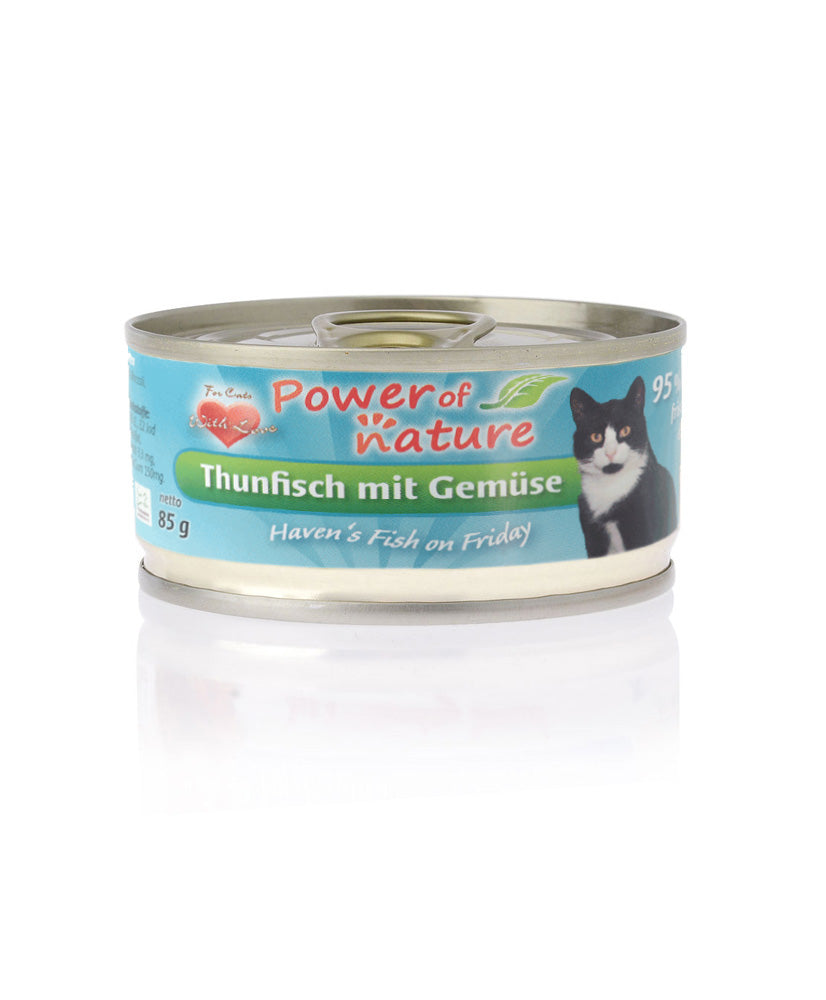 85g Power of Nature Natural Cat Haven's Fish on Friday Thunfisch mit Gemüse