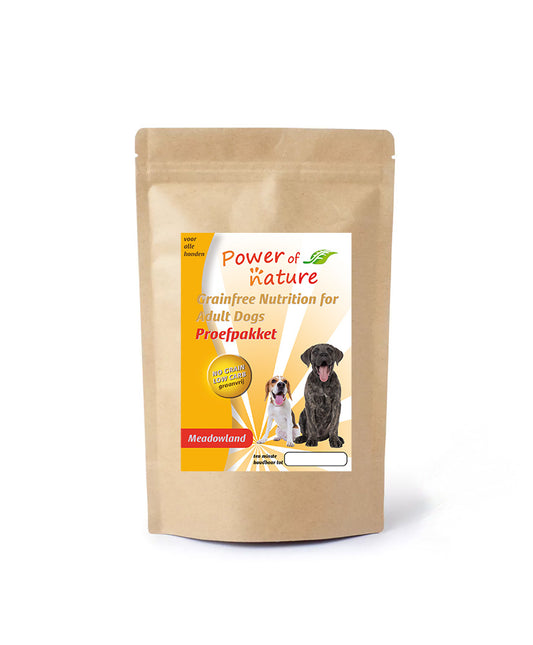 300g Power of Nature Meadowland DOG Hundefutter Trockenfutter Huhn glutenfrei Nuggets