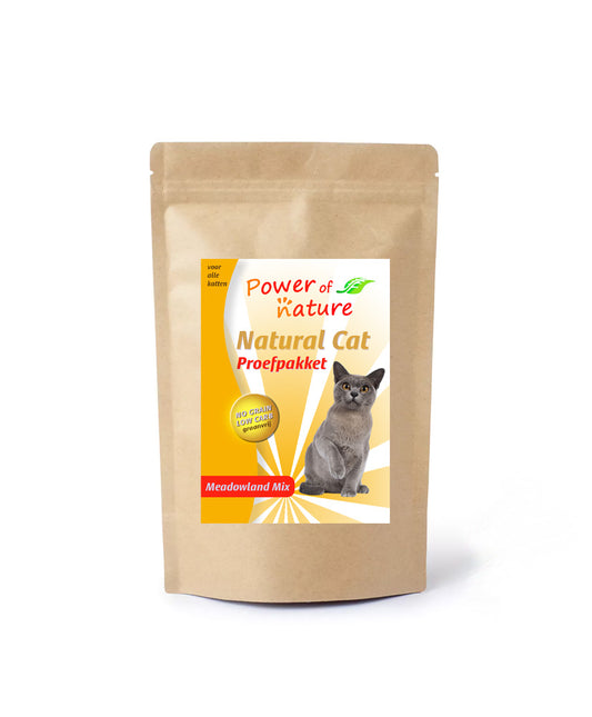 300g Power of Nature Natural Cat Meadowland Mix Katzenfutter Trockenfutter Huhn Lachs getreidefrei glutenfrei