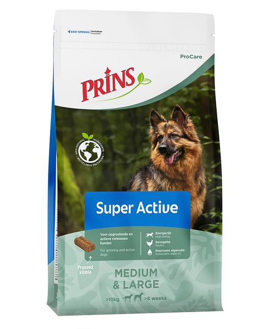 Prins ProCare Super Active - Hundefutter Trockenfutter 20 kg