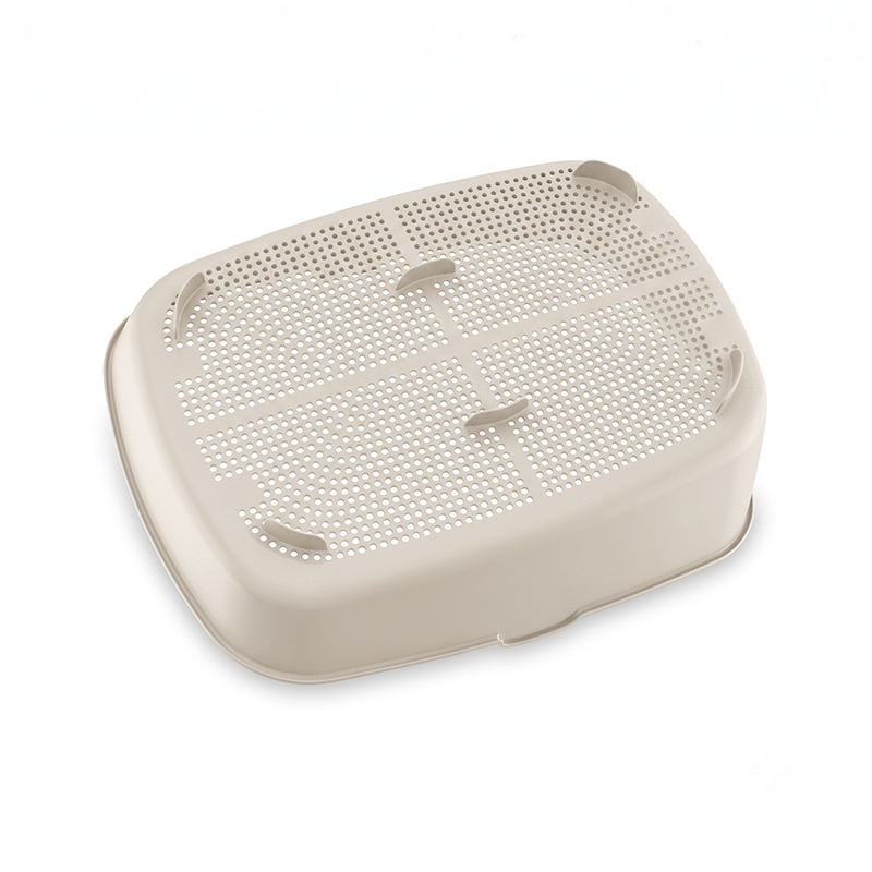 PeeWee EcoDome / EcoGranda Katzenklo Gitter / Sieb creme