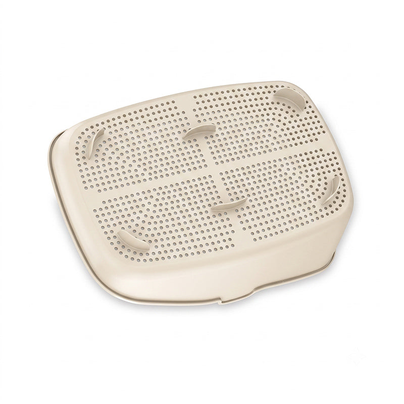 PeeWee EcoHus / EcoMinor Katzenklo Gitter / Sieb creme